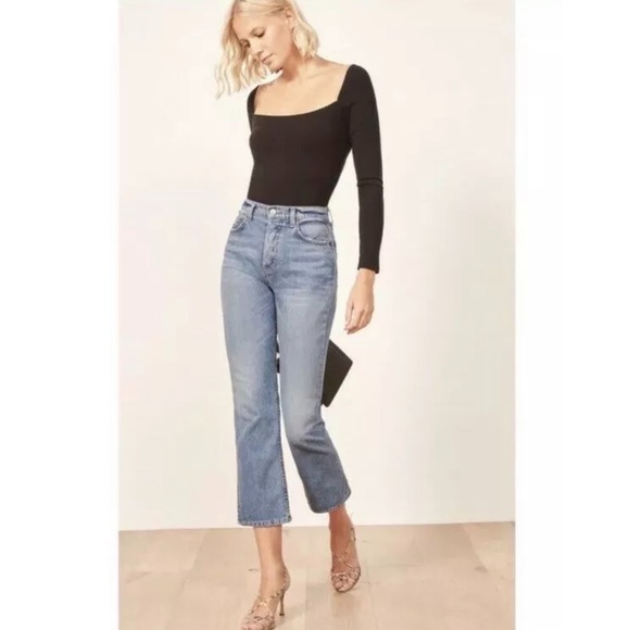 Reformation Denim - Reformation Jordi Kick Flare Jean